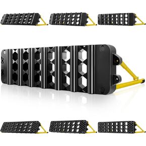 6-in-1 Soccer Rebounder Board, Portable Dual Surface Soccer Training Equipment for All Player Levels, Kick Back Soccer Wall with 3 Adjustable Angles for Passing, Control & Reflex in Saudi Arabia