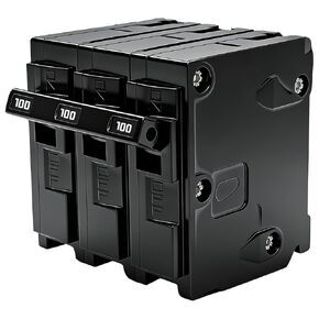 Q3100 Circuit Breaker, 3 Pole 100-Amp, 120/240v, Fit for Siemens Type EQ, EQL, SEQ, EQG, PL and ES Series loadcentres. Plug-in Standard Circuit Breaker,Thermal Magnetic Protection. in Kuwait