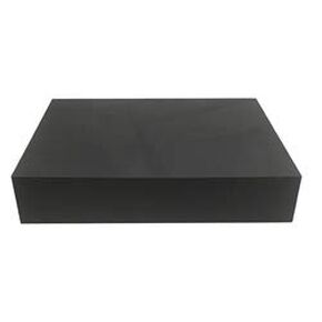 X-Ray Sponge Positioner - Rectangle - 10" x 7-1/2" x 3" Closed Cell Stealth, USA Made in Kuwait