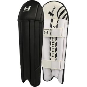 Hammer Black Edition Wicket Keeping Pads - Black in Kuwait