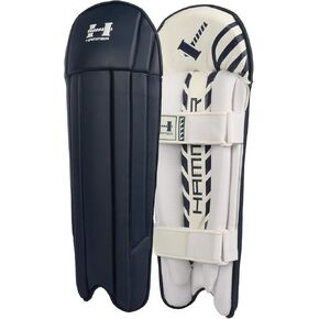 Hammer Black Edition Wicket Keeping Pads - Navy in Kuwait