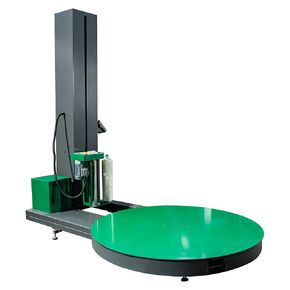 4400LBS Automatic Pallet Wrapping Machine with Built-in Scale Thermal Printer in Saudi Arabia