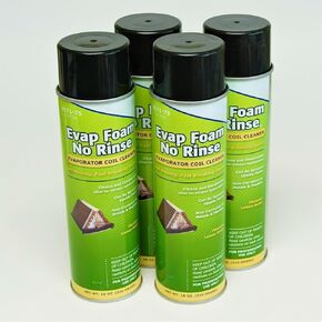 من أجل منظف لفائف المبخر Nu-Calgon 4171-75 Evap Foam بدون شطف، 18 أونصة. (عبوة من 4) in Kuwait