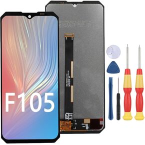 LCD Display Compatible with Fossibot F105 LCD Display Touch Screen Assembly Repair Replacement Parts with Tools in Kuwait