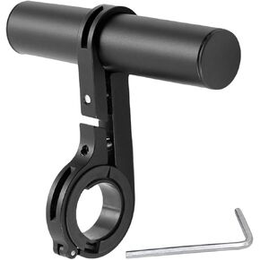 Bicycle Handlebar Extender,Aluminum Alloy,11.8in,Multifunctional Bracket Extension,Phone Holder,GPS,Speedometer,Easy Install in Saudi Arabia