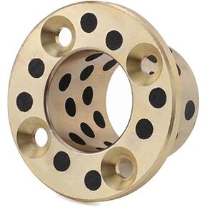 Bearing Sleeve, 1pcs MPSZ30/35mm Inside Diameter Flat Head Bolt Thrust Flanged Brass Impregnated Graphite Oilless Bushing Linear in Kuwait