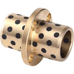 Bearing Sleeve, 1pcs MPCZ20/25mm Inside Diameter Intermediate Round Flanged Brass Impregnated Graphite Oilless Bushing Linear in Kuwait