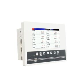 7-inch Multi-Channel Touch Screen Temperature Control Recorder 4-20mA 24-Channel Temperature Controller Timed Curve 0-10V Industrial Grade(18 Channels Relay Output) in Kuwait