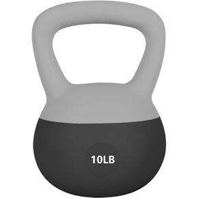 Leikefitness Soft Kettlebells,Steel Shot Filled Weights for Women and Men,Color Coded Anti Slip Soft Kettlebells,Home workout in Saudi Arabia