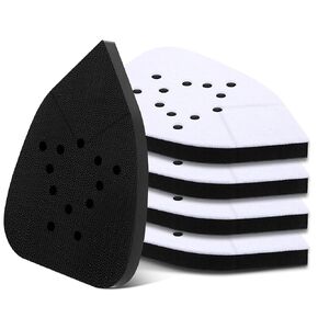 5 Pack 12 Hole Mouse Sander Interface Pad Compatible with Black Decker | Foam 12 Hole Sanding Pads Compatible with BDCMS20C and BDEMS600, Hook Loop Backing, Anti Vibration, for Wood Metal in Saudi Arabia