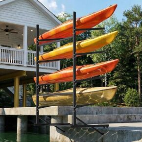 رف تخزين موفوتو كاياك، رف كاياك عالي التحمل للمرآب والخارج، رف تخزين موفر للمساحة لزوارق الكاياك والزوارق وألواح ركوب الأمواج وألواح التجديف in Kuwait