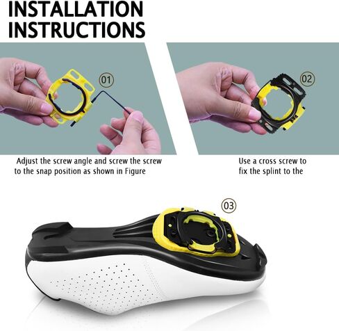 Cycling Shoes Cleats, Bike Cleats Self-Locking, Quick Release, Aerodynamic for Wahoo SpeedPlay Zero in Kuwait