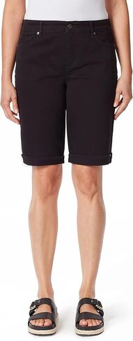GLORIA VANDERBILT womens Mid Rise Bermuda Bermuda Shorts in Saudi Arabia