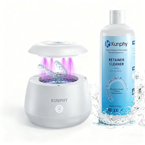 حافظة أسنان كونفي مع محلول منظف التجنيب للحصول على نتيجة تنظيف أفضل in Kuwait