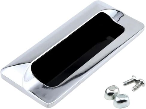 Handle Zinc Alloy for Box Handles Invisible Concealed Handles for Cabinets and Drawers Sliding Door(Black-Plastic) in Kuwait