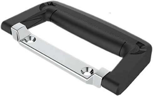 Handle 1pc Toolbox Cabinet Pull Black Case Handle Flight Luggage Knob Air Bag Guitar Suitcase Trolley Storage Cabinet Toolbox Handle in Kuwait