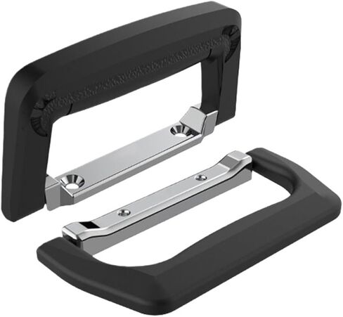 Handle 1pc Toolbox Cabinet Pull Black Case Handle Flight Luggage Knob Air Bag Guitar Suitcase Trolley Storage Cabinet Toolbox Handle in Kuwait