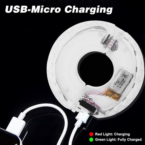 2 حزمة من أضواء عجلة الدراجة LED القابلة لإعادة الشحن عبر USB - 7 ألوان، 15 وضعًا، مستشعر مقاوم للماء والحركة للركوب الليلي - مثالية لراكبي الدراجات in Saudi Arabia