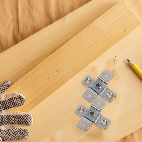 BESTOYARD قطعتان من مفصلات التخميد المصنوعة من الفولاذ المقاوم للصدأ شديدة التحمل 2 نيوتن متر عزم دوران قابل للتعديل للباب المخفي لأبواب الخزانة والأثاث in Kuwait