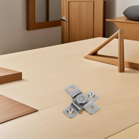 BESTOYARD قطعتان من مفصلات التخميد المصنوعة من الفولاذ المقاوم للصدأ شديدة التحمل 2 نيوتن متر عزم دوران قابل للتعديل للباب المخفي لأبواب الخزانة والأثاث in Kuwait