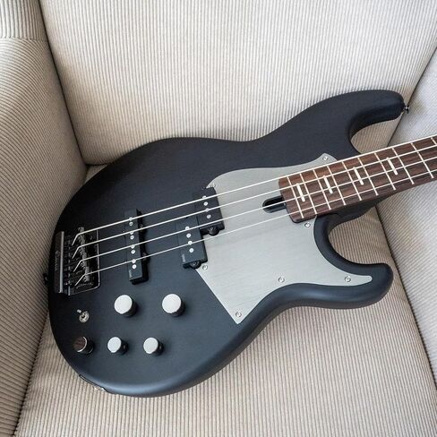 بيك جارد لجيتار باس سلسلة ياماها BB، مطلي بالكروم الرمادي، متوافق مع 4 سلاسل BB234/434/734A/P34، وحدة واحدة in Kuwait