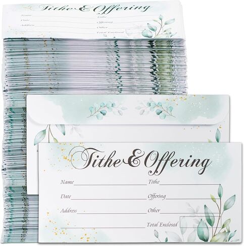 Offering Envelopes for Church 500 Count, Tithes and Offering Cash Envelopes in Kuwait