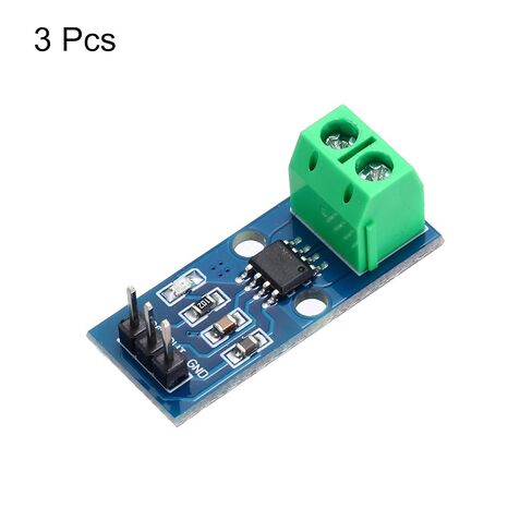 MECCANIXITY 3 قطعة ACS712 هول تأثير الاستشعار الحالي 30A المدى + 3 قطعة وحدة استشعار الجهد DC0-25V للكشف عن الجهد الحالي in Saudi Arabia