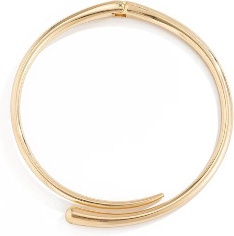 Chunky Choker Collar Necklace for Women Open Gold Collar Necklaces Minimalist Waterdrop Choker Necklace Gold Silver Chunky Statement Necklace Trendy Jewelry for Women in Kuwait