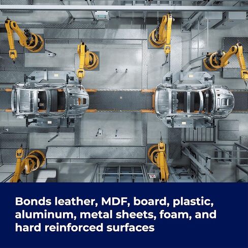 ASA ذوبان ساخن حساس للضغط عالي القوة لتجميع المنتج. الجلود، الخشب، البلاستيك، الألومنيوم، المعدن، الرغوة. مثالية لربط الأسطح الكبيرة | مقاومة للحرارة العالية. 35 رطلا in Kuwait