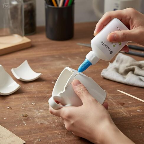 Glues for Household Use, Fast-Bonding Adhesive for Household Repairs, Crafts, DIY Projects, 1 Bottle in Saudi Arabia