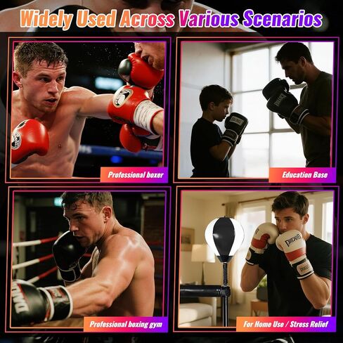 Boxing Speed Ball Universal 8mm Screw Replaceable Spare Sandbag for Dynamic and Enduring Training Sessions（Black White） in Saudi Arabia