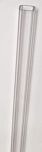 2 Pc Square 1/2" x 1/2" OD x 3/8" ID x 12" Inch Long Clear Extruded Acrylic Plexiglass Tube - 1/16" Wall in Saudi Arabia