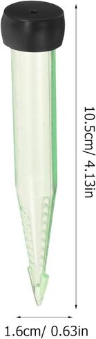 LALAFINA 50Pcs Floral Water Tubes with Caps 4.13In Transparent Nutrient Vials for Fresh Cut Flower Stems Hydroponic Flower Water Retention Containers in Saudi Arabia