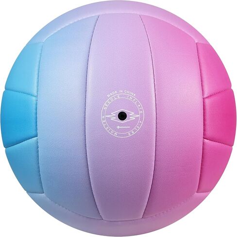 كرة الطائرة مقاس 5 - جلد PU متين، للاستخدام الداخلي/الخارجي. تحكم ناعم، إحكام رائع للتدريب/الألعاب. مثالية لجميع الأعمار in Kuwait