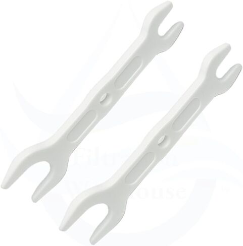 Push Fit, Quick Connect Tubing Release Tool for Fitting Removal 2 PACK, Plastic Spanner Wrench with 3/8" and 1/4" Reverse Osmosis RO Tubing Disconnection in Kuwait