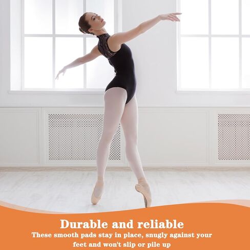 4 Pairs Toe Pads for Pointe Shoes, Cotton & Silicone Gel Ballet Toe Pads Breathable Pointe Shoe Toes Pad for Women Dancers High Heels in Saudi Arabia