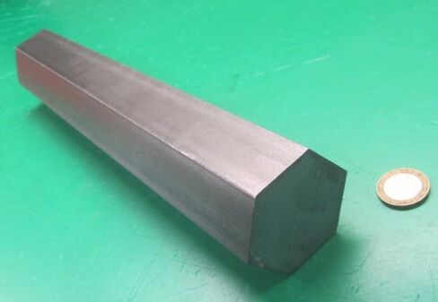1018 Carbon Steel Hex Rod 2.00" Hex x 1 Foot Length in Saudi Arabia