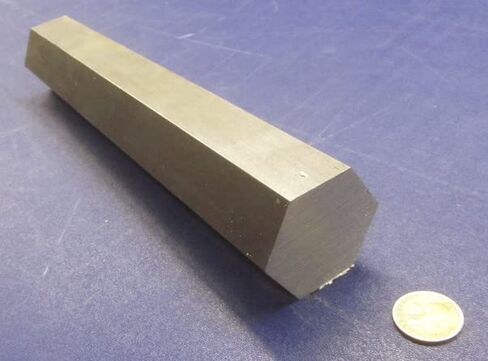 1018 Carbon Steel Hex Rod 2.00" Hex x 1 Foot Length in Saudi Arabia