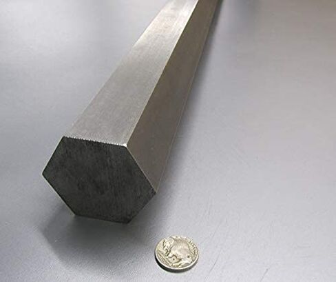 1018 Carbon Steel Hex Rod 2.00" Hex x 1 Foot Length in Saudi Arabia