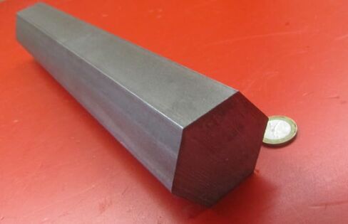 1018 Carbon Steel Hex Rod 2.00" Hex x 1 Foot Length in Saudi Arabia