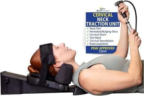 Brace Direct Cervical Traction Unit - Professional Grade Neck Care for Home Use in Kuwait