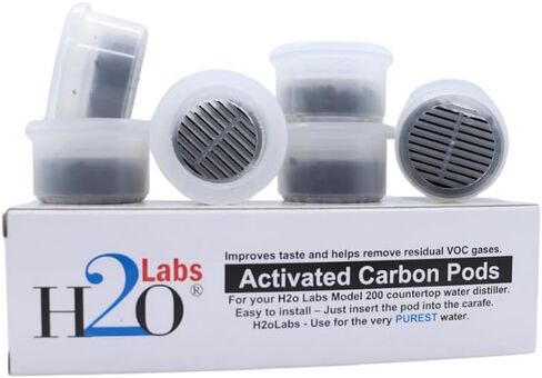 كبسولات الكربون المنشط لمختبرات H2O موديل 200 لتقطير المياه in Kuwait