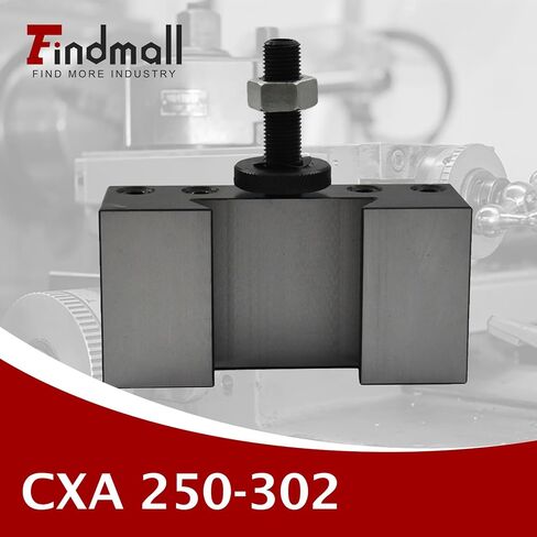 findmall CXA 250-302 Quick Change Boring Turning Facing Holder Steel CNC Tool Holder Fit for Tool Post 250-333 and 250-300 in Saudi Arabia