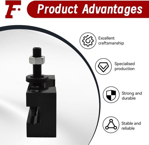 findmall CXA 250-302 Quick Change Boring Turning Facing Holder Steel CNC Tool Holder Fit for Tool Post 250-333 and 250-300 in Saudi Arabia