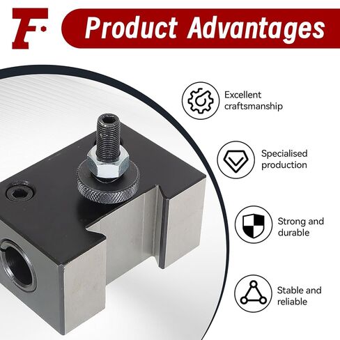 findmall BXA #4 Quick Change Heavy Duty Boring Bar Holder 250-204 Fit for 10-15" Swing Dia BXA Tool Holder in Saudi Arabia