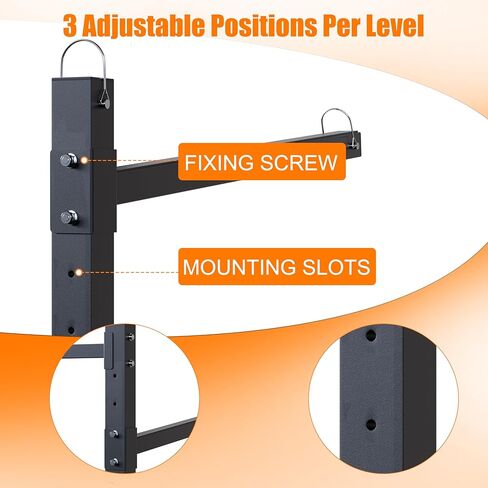 Outdoor Freestanding Kayak Rack, Heavy Duty Kayak Stand for 3 Kayaks, Canoe, Surfboard, Paddle Board Storage, Hold up to 600lbs, Black in Kuwait