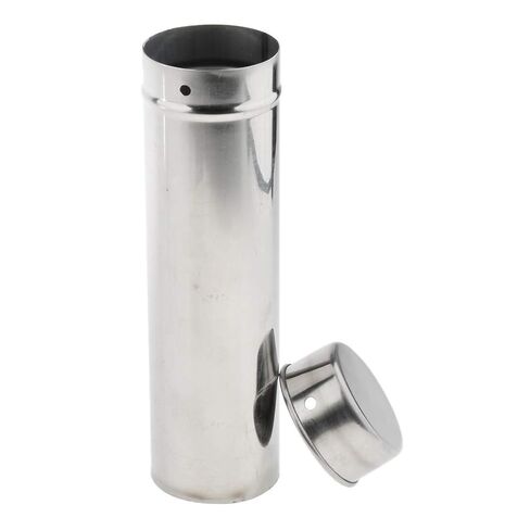 Stainless Steel Petri Dish Cylinder Pipette Sterilizing Tube Canister for High-Temperature Sterilization of Laboratory -9 Inch in Saudi Arabia