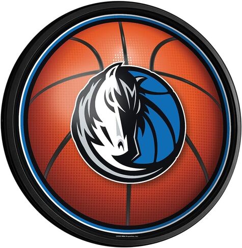 The Fan-Brand NBA Detroit Pistons: Round Slimline Lighted Wall Sign- Sports Decor for Home, Game Room, Fan Cave & Garage - USA Made in Kuwait