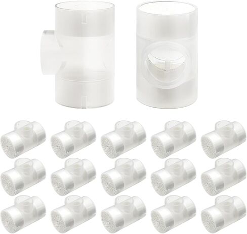 50 Pcs Tracheostomy Supplies HME for Tracheostomy CPAP HME Filters for Humid CPAP Humidifier HME Filters for CPAP Individually Package Sterilized in Kuwait