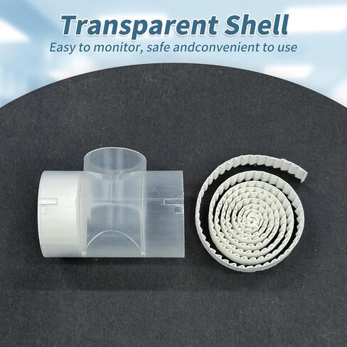 50 Pcs Tracheostomy Supplies HME for Tracheostomy CPAP HME Filters for Humid CPAP Humidifier HME Filters for CPAP Individually Package Sterilized in Kuwait